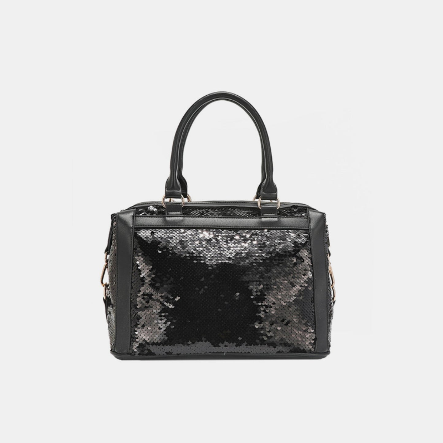 Nicole Lee Sequin Patch Boston Bag