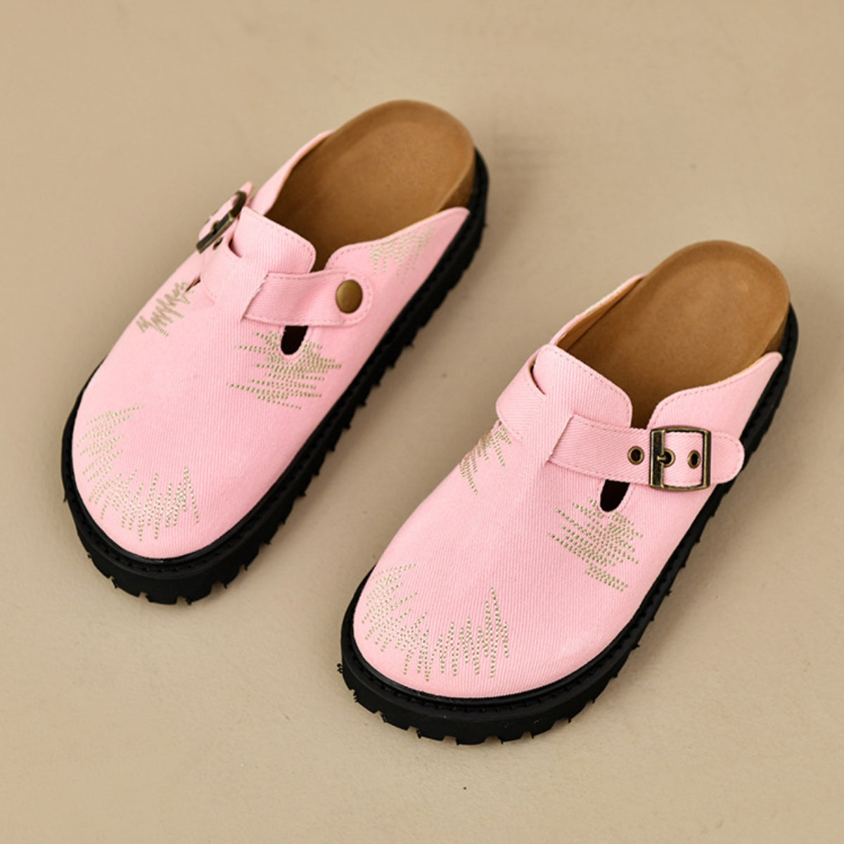 Platform Loafer Slides